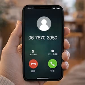 「0676703950」はポケットカードから着信